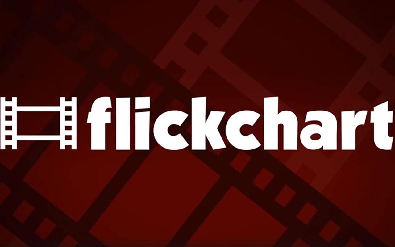 Homepage screenshot of flickchart.com