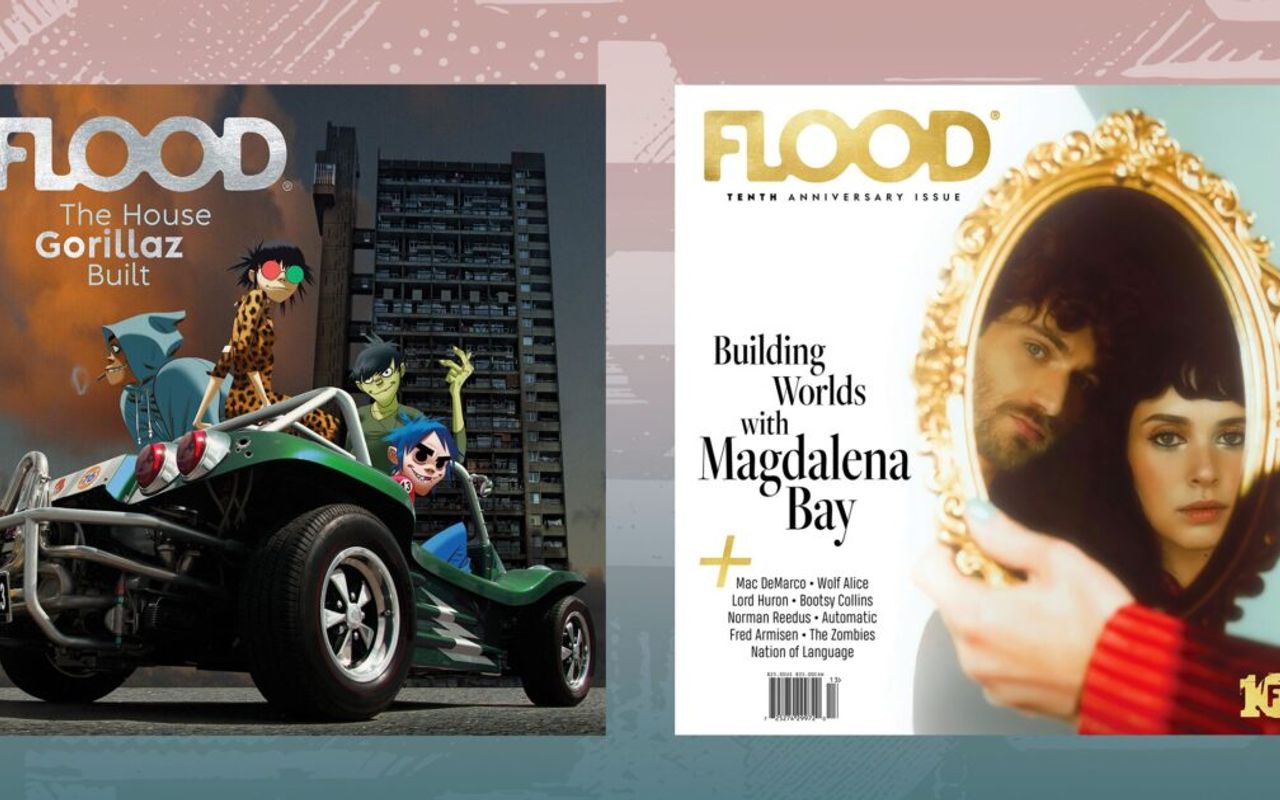 Homepage screenshot of floodmagazine.com
