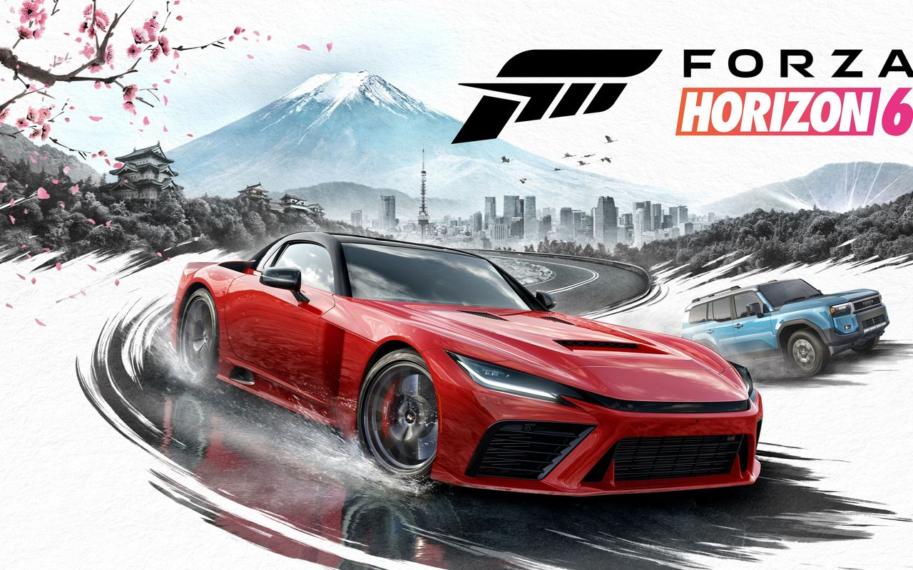 Homepage screenshot of forza.net