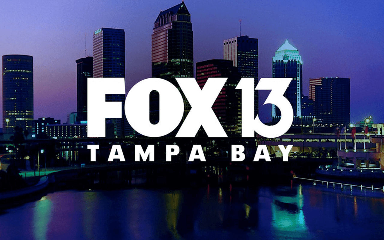 Homepage screenshot of fox13news.com