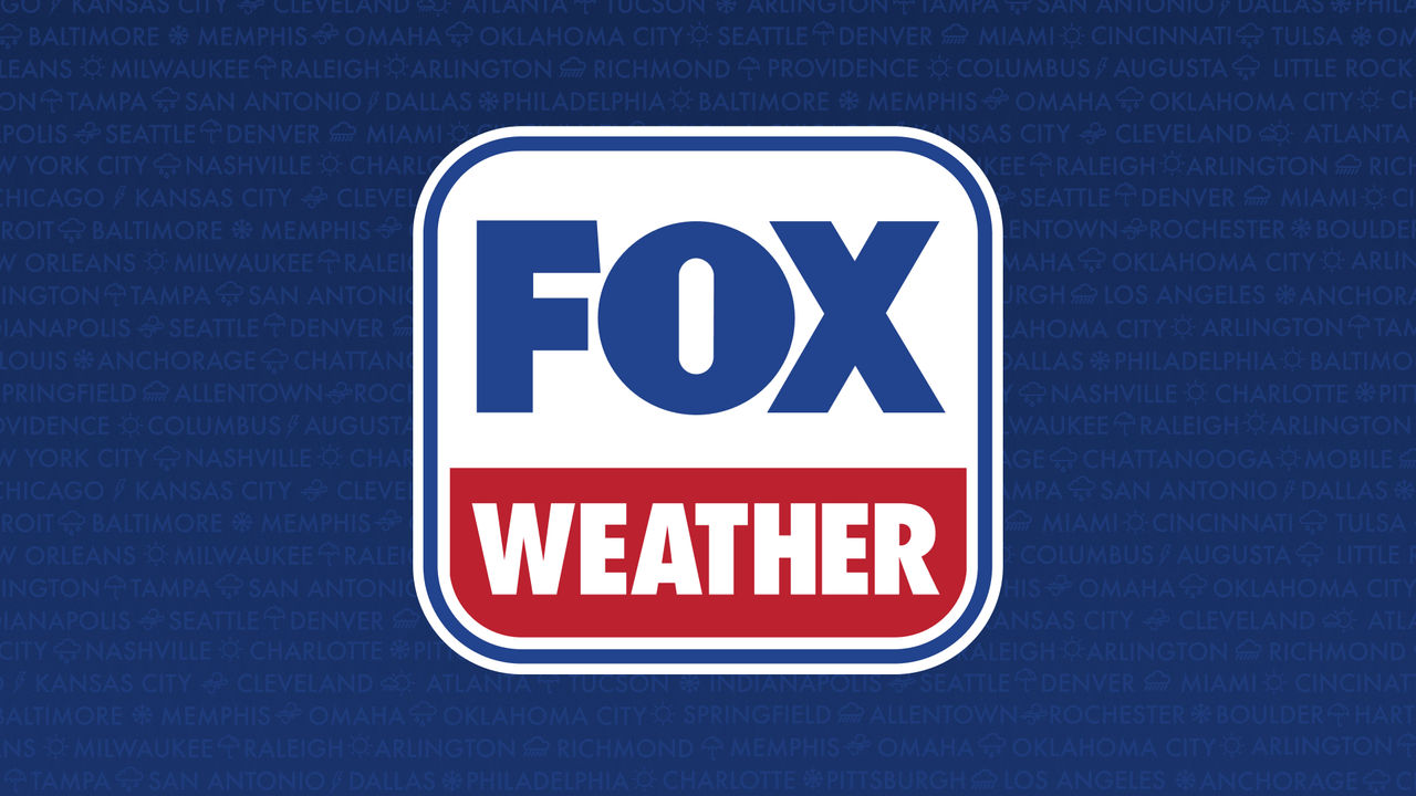 Homepage screenshot of foxweather.com