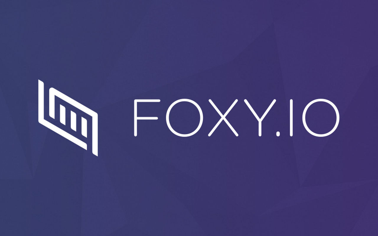 Homepage screenshot of foxy.io