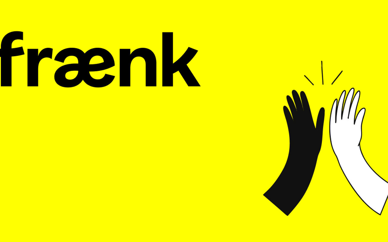 Homepage screenshot of fraenk.de