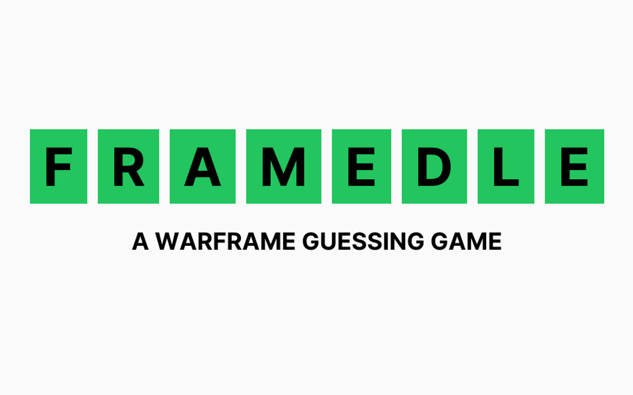 Homepage screenshot of framedle.com