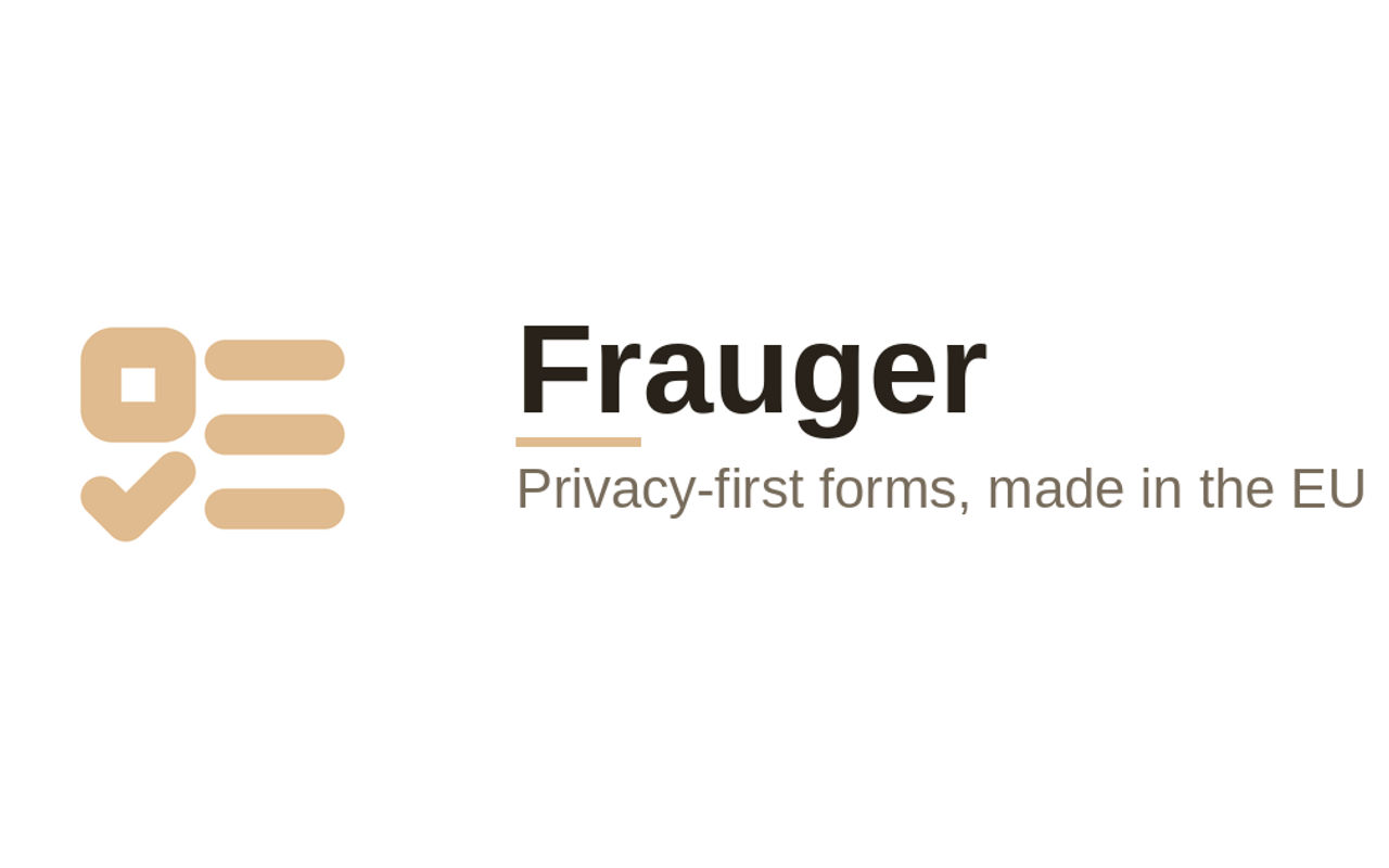Homepage screenshot of frauger.com