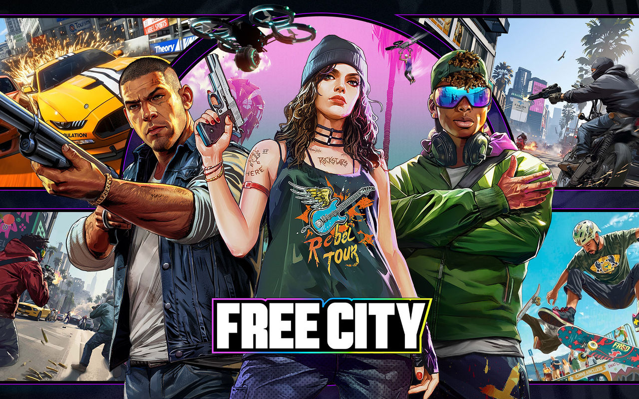 Homepage screenshot of freecity.garena.com