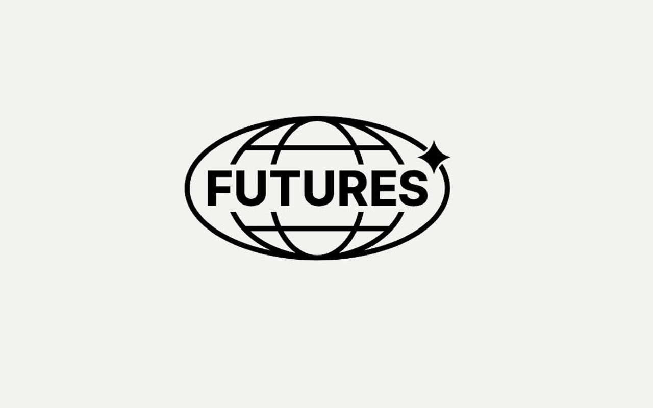 Homepage screenshot of futures.music