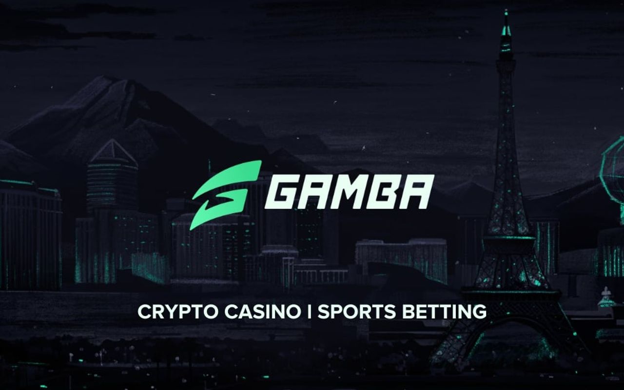 Homepage screenshot of gamba.com