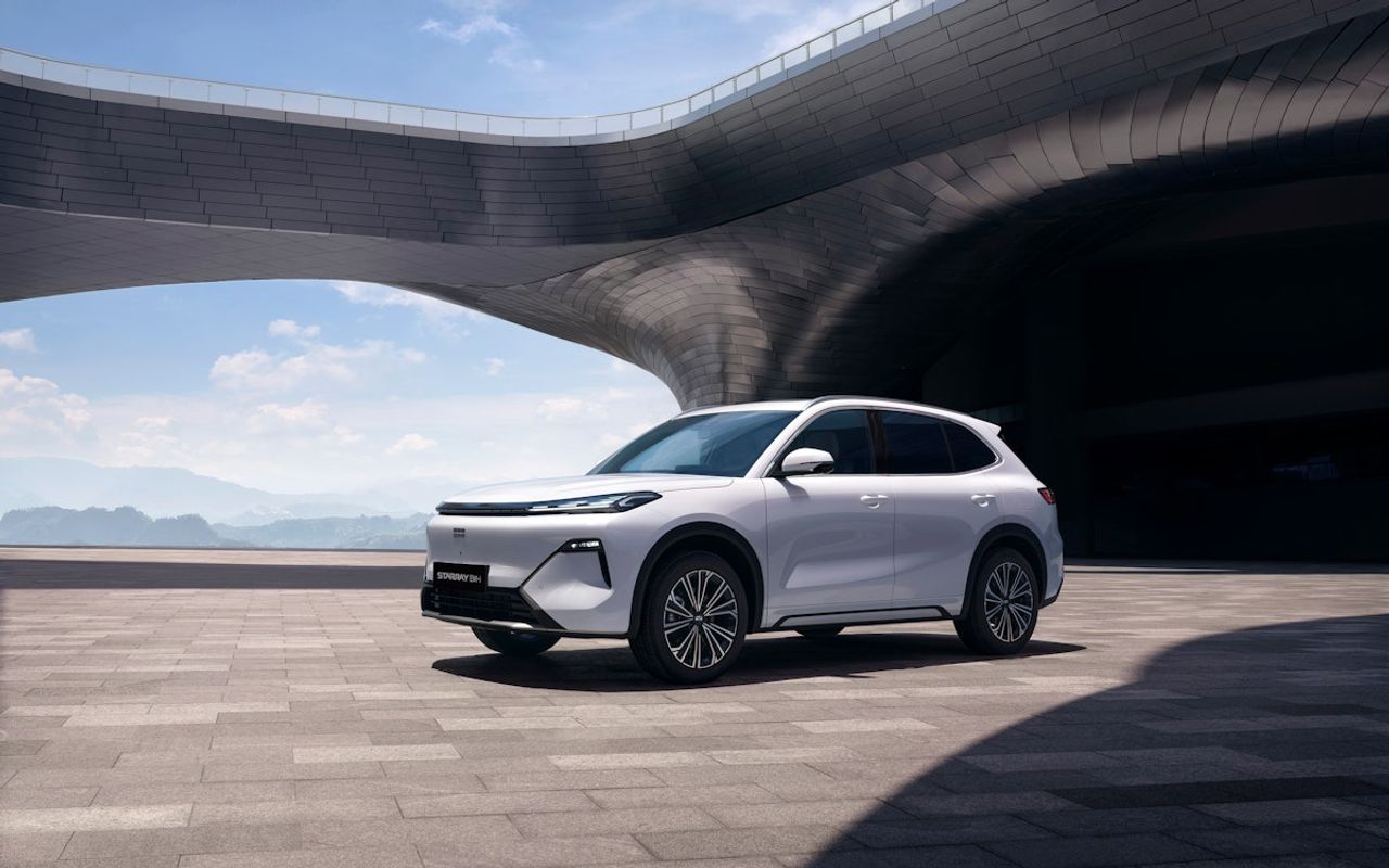 Homepage screenshot of geely.de