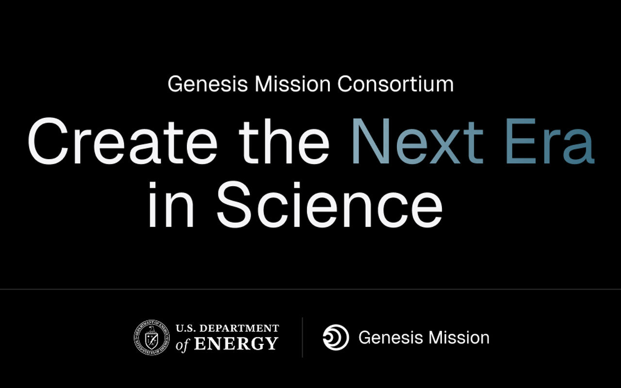 Homepage screenshot of genesismissionconsortium.org