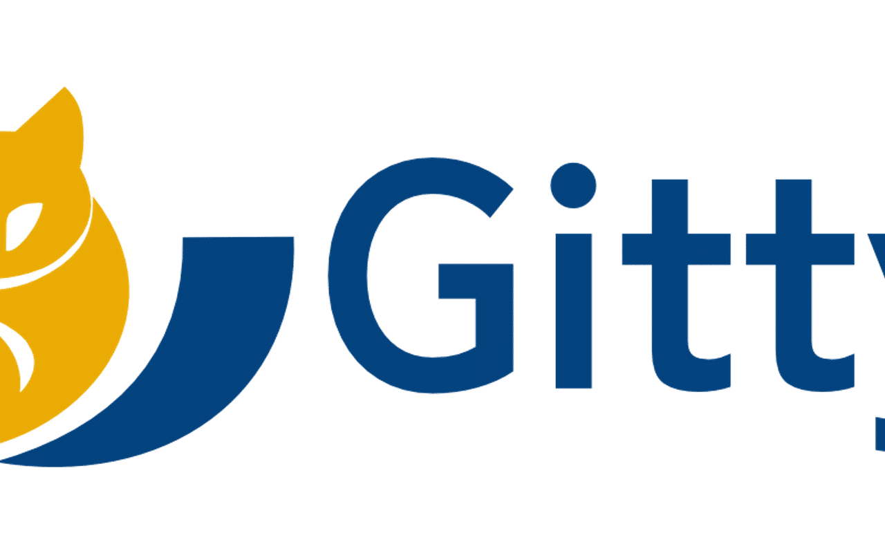 Homepage screenshot of gitty-code.com