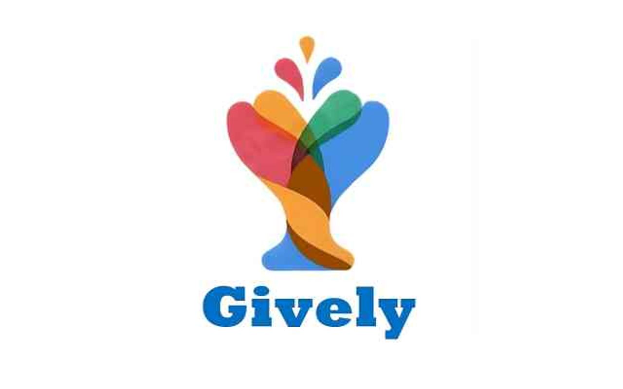 Homepage screenshot of givelycf.com