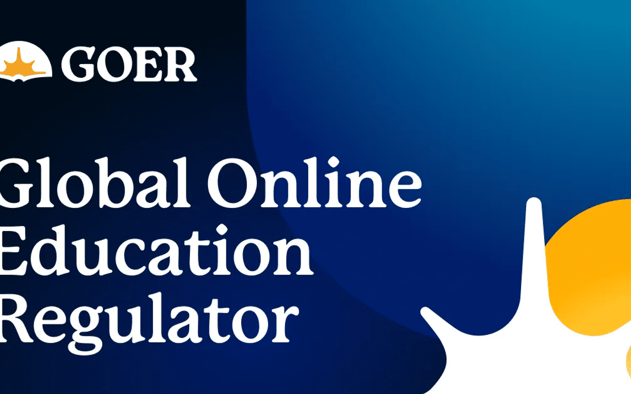 Homepage screenshot of goer-onlineeducationregulator.org