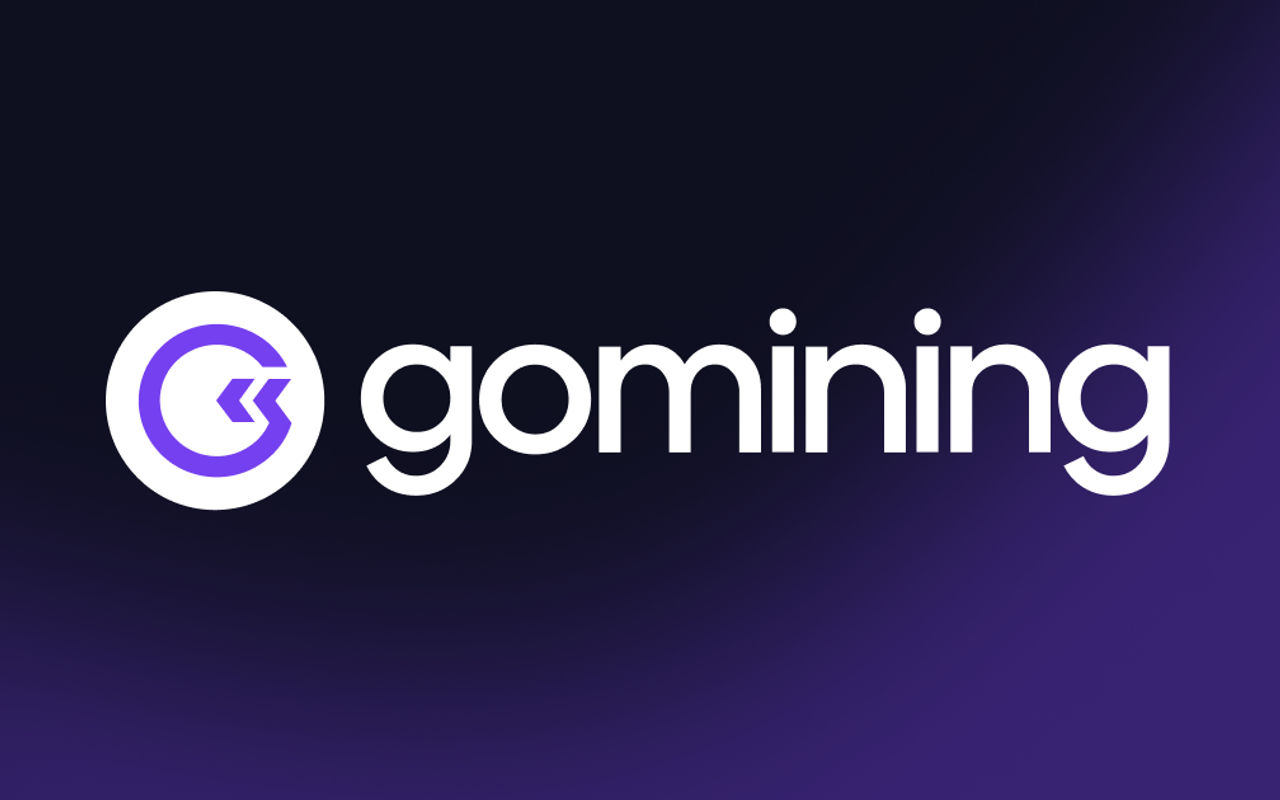 Homepage screenshot of gomining.com
