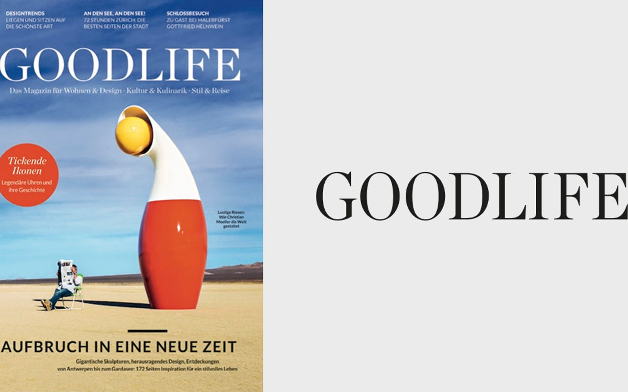 Homepage screenshot of goodlife-magazin.de