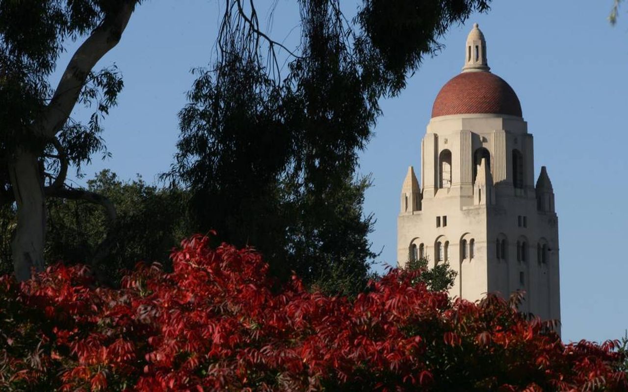 Homepage screenshot of gostanford.com