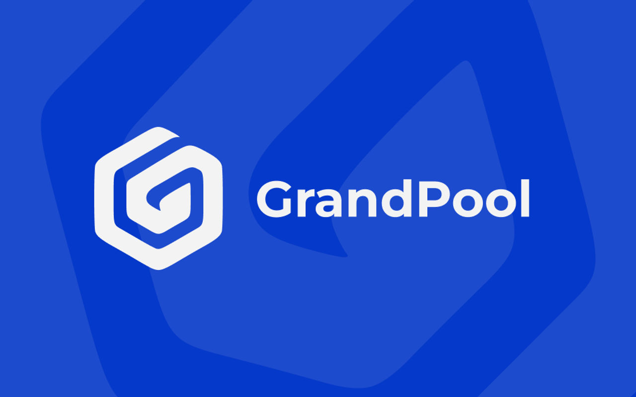 Homepage screenshot of grandpool.io