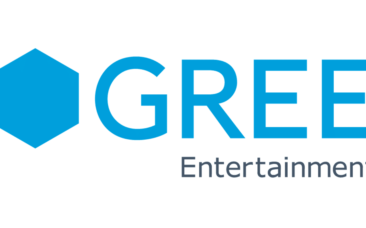 Homepage screenshot of gree-entertainment.com