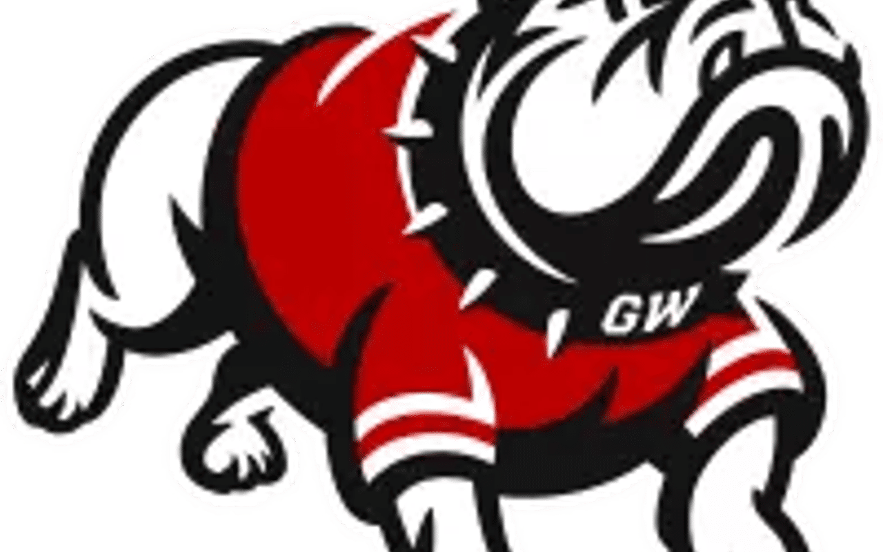 Homepage screenshot of gwusports.com