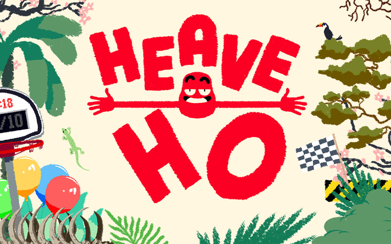 Homepage screenshot of heavehogame.com