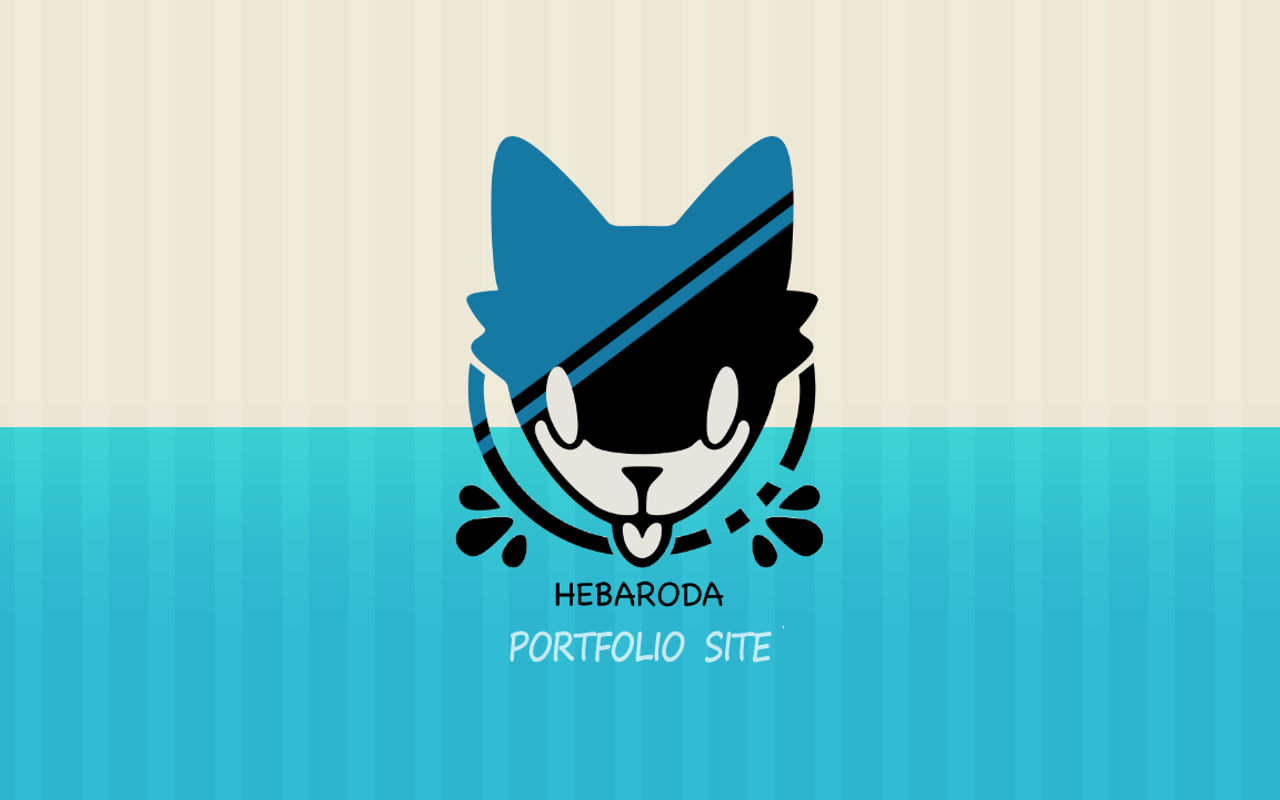 Homepage screenshot of hebaroda-portfolio.studio.site