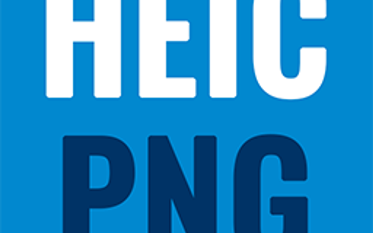 Homepage screenshot of heictopngonline.com