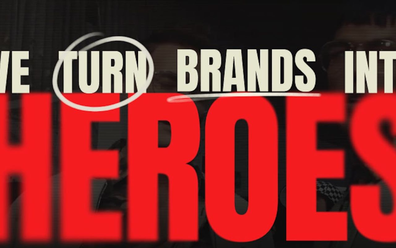 Homepage screenshot of herocollective.co