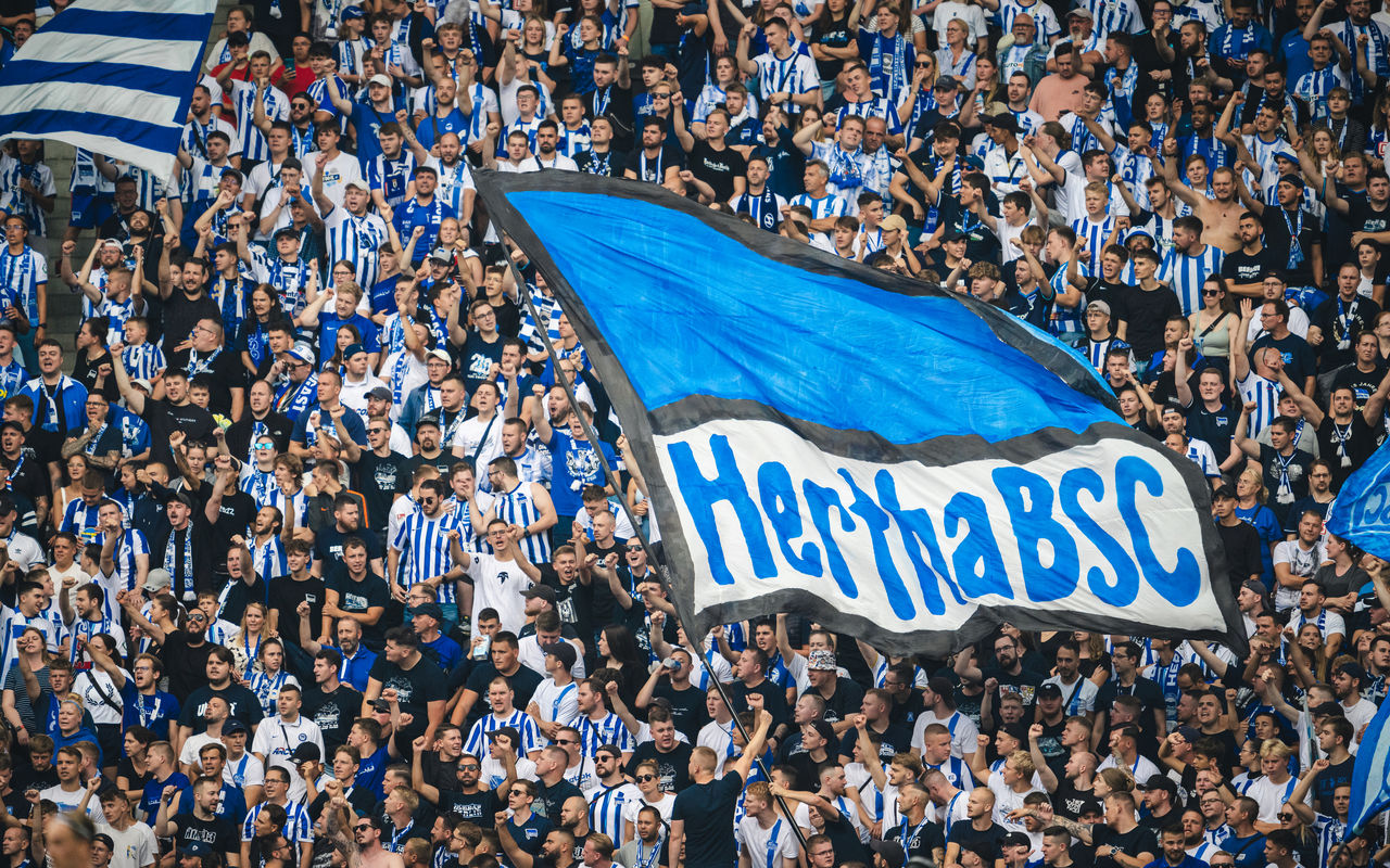 Homepage screenshot of herthabsc.com