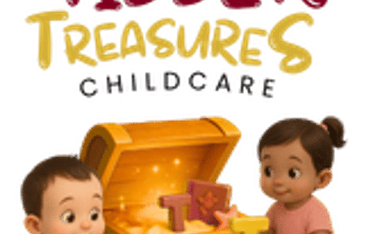 Homepage screenshot of hiddentreasureschildcare.com