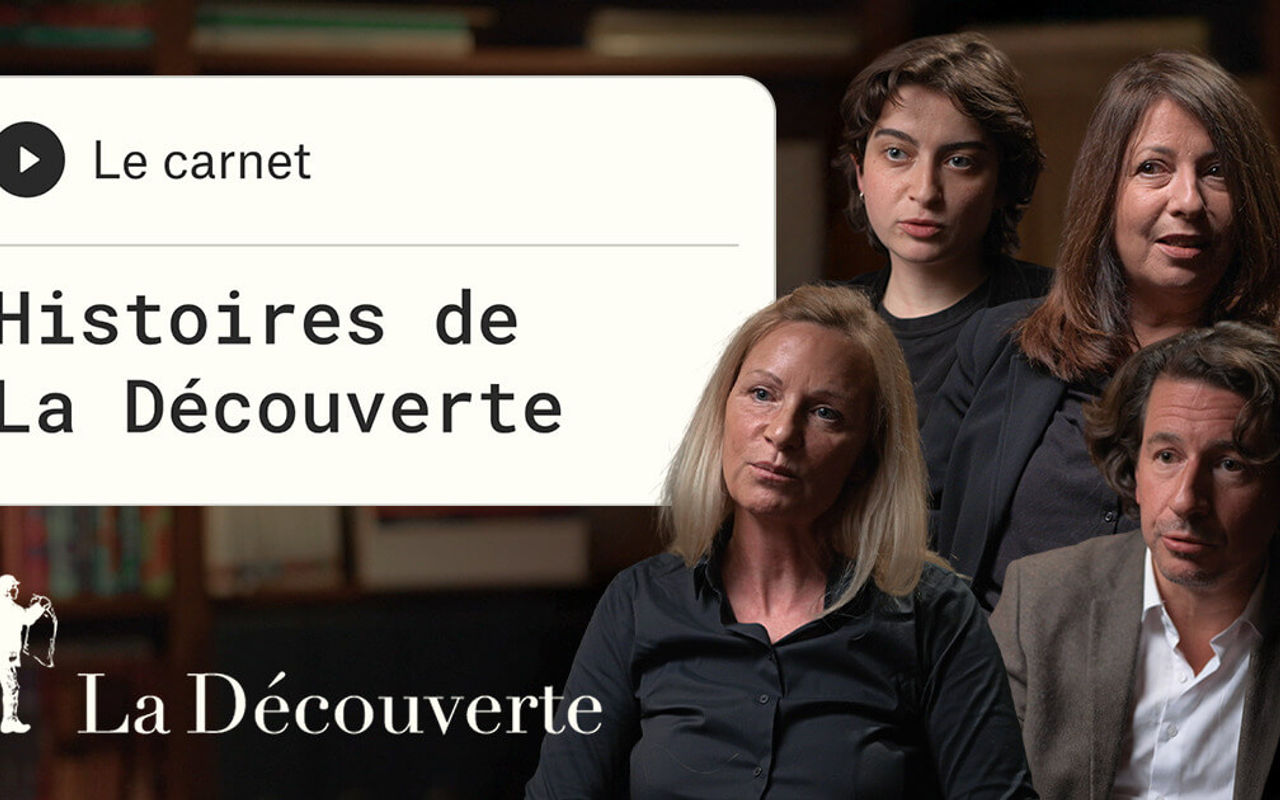 Homepage screenshot of histoires.editionsladecouverte.fr