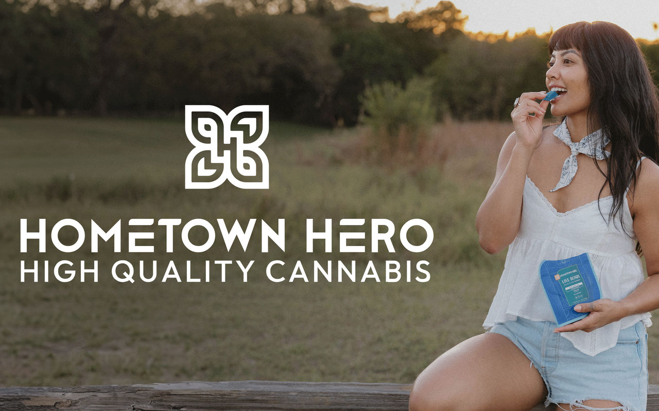 Homepage screenshot of hometownhero.com