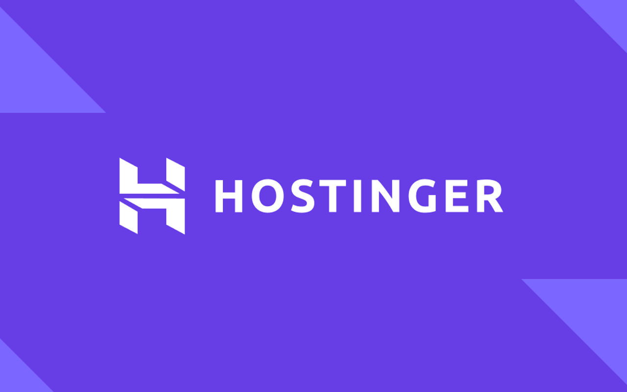 Homepage screenshot of hostinger.com