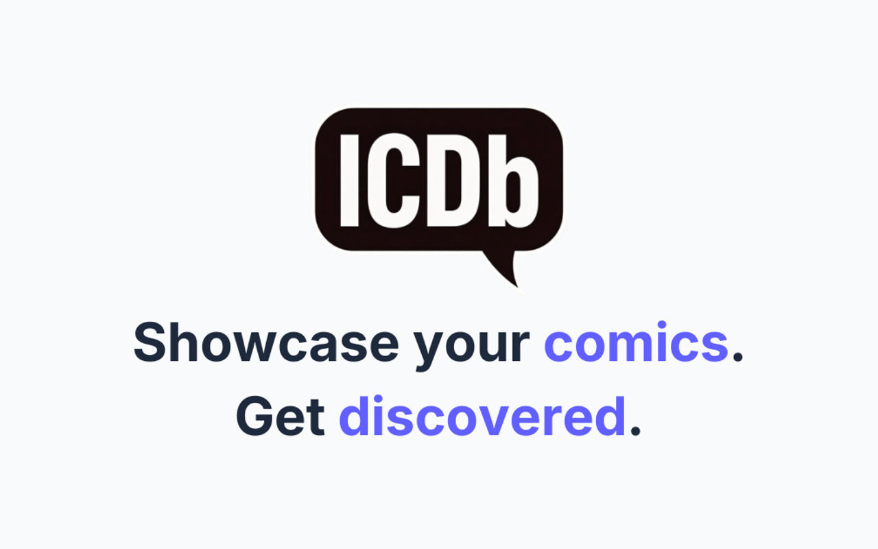 Homepage screenshot of icdb.app