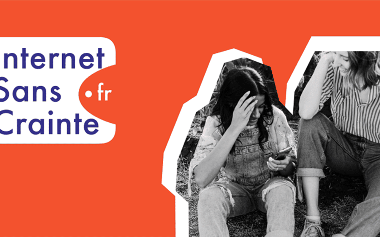 Homepage screenshot of internetsanscrainte.fr