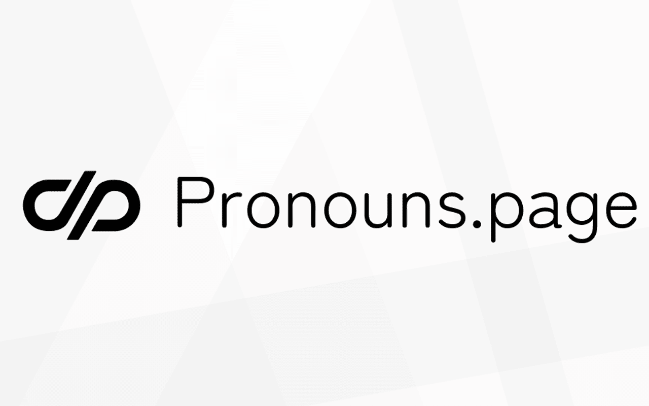 Homepage screenshot of ja.pronouns.page