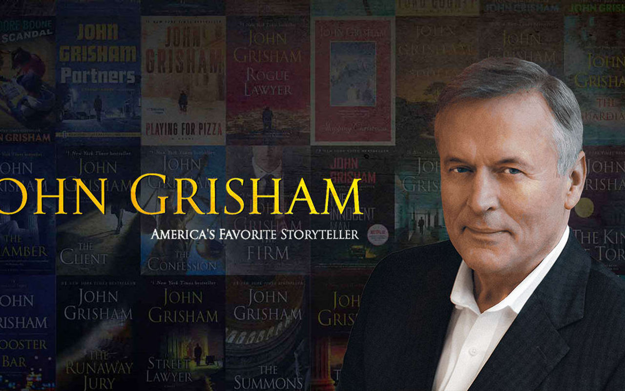 Homepage screenshot of jgrisham.com
