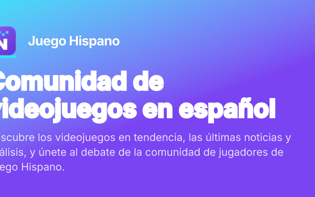 Homepage screenshot of juegohispano.com