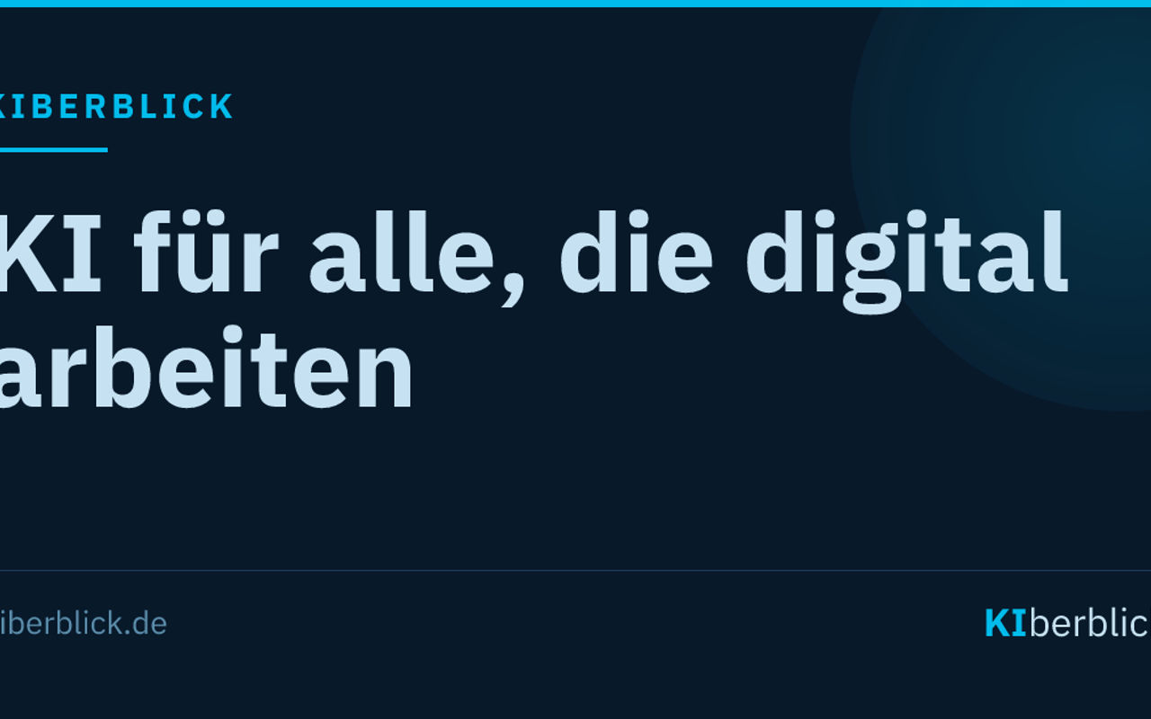 Homepage screenshot of kiberblick.de
