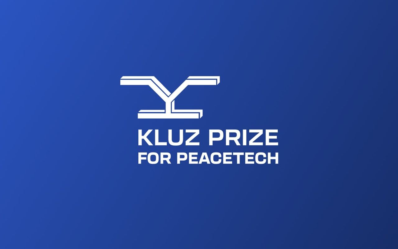 Homepage screenshot of kluzprize.org