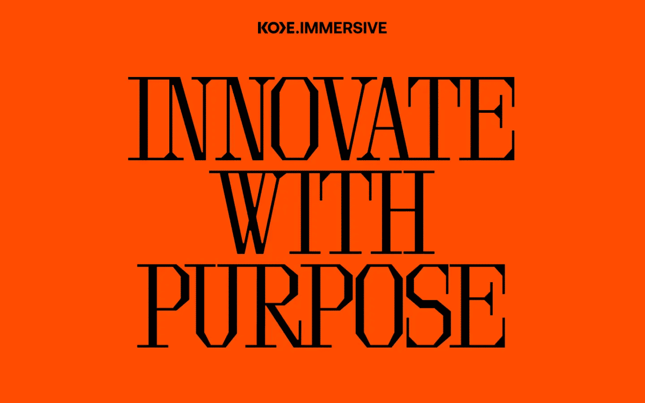 Homepage screenshot of kodeimmersive.com