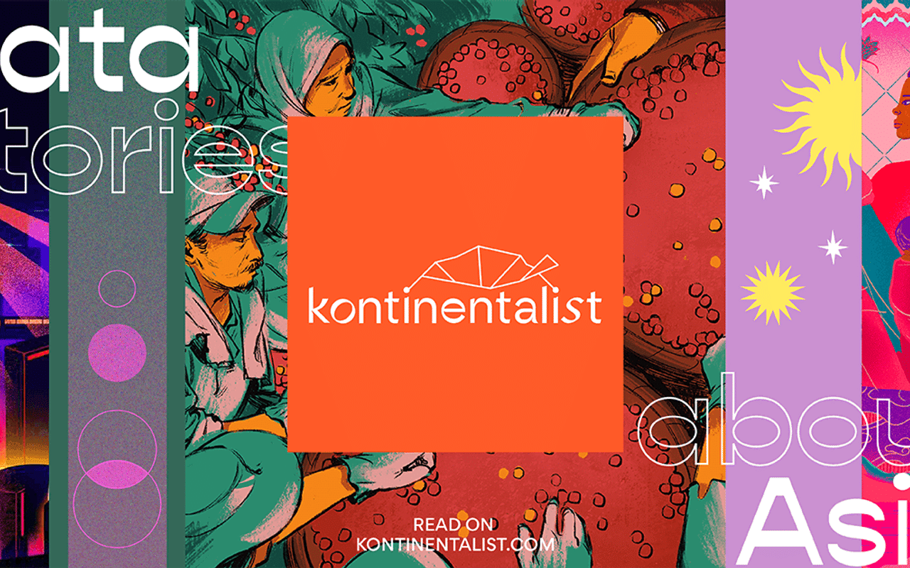Homepage screenshot of kontinentalist.com