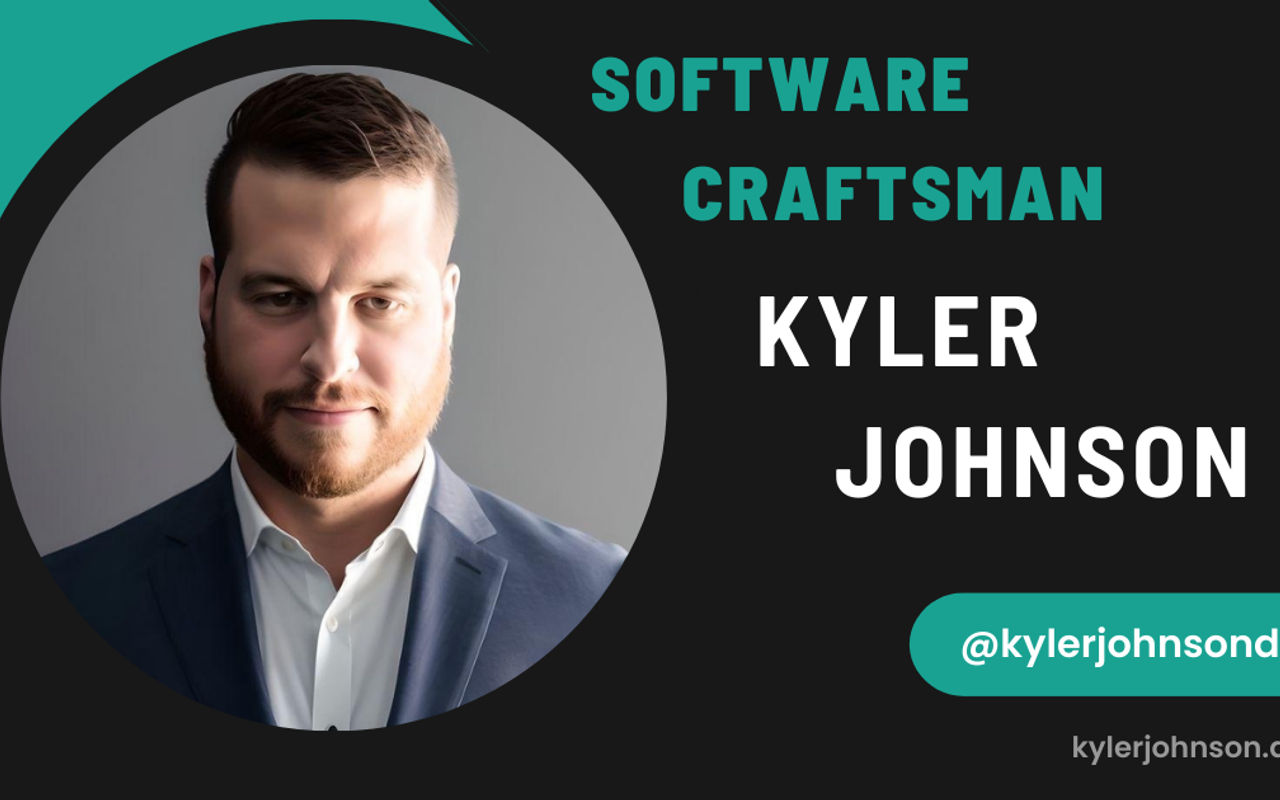 Homepage screenshot of kylerjohnson.dev