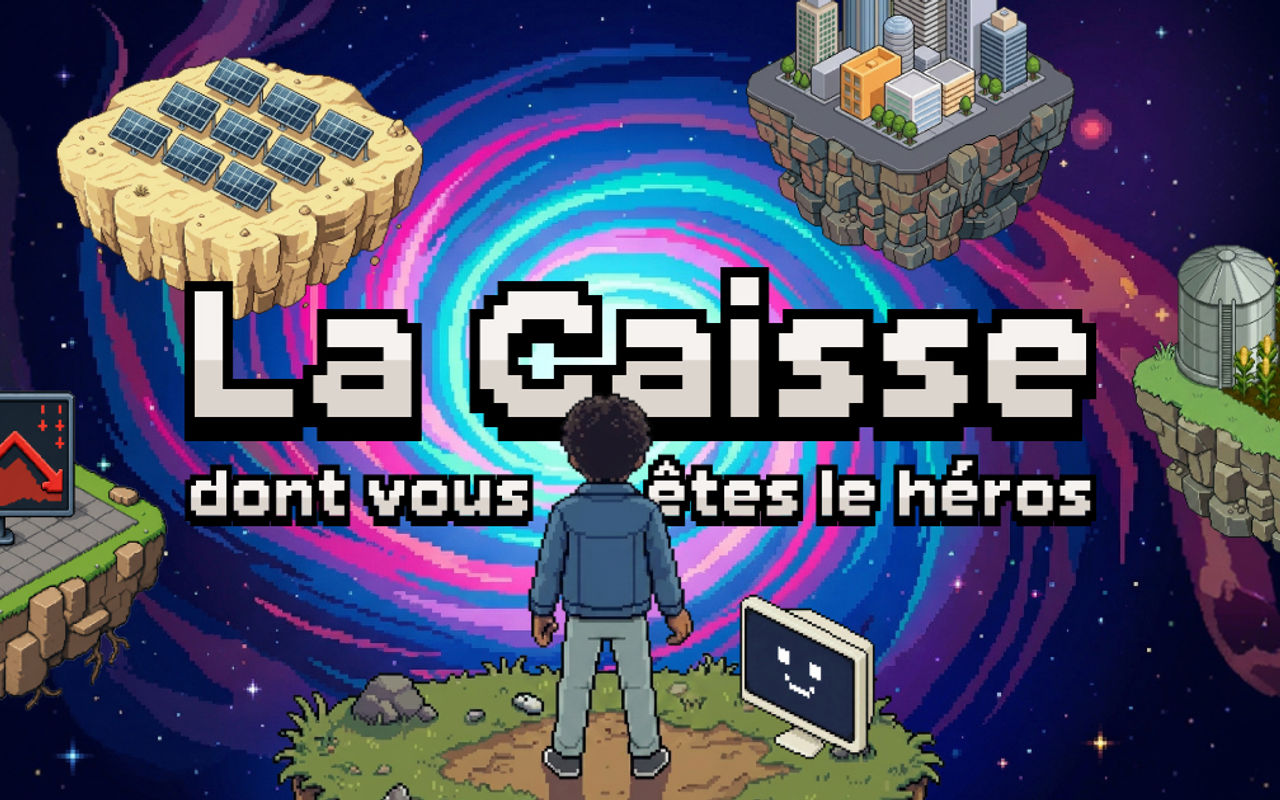 Homepage screenshot of la-caisse-jeu-simulation.com
