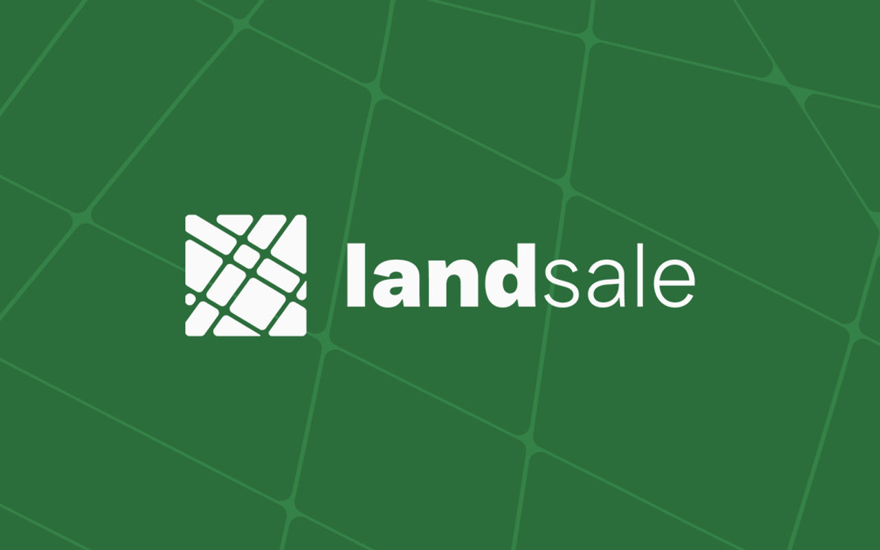 Homepage screenshot of landsale.co.uk
