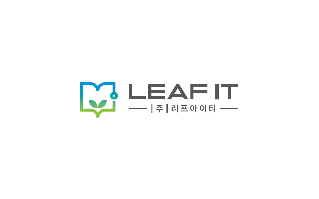 Homepage screenshot of leafit.co.kr
