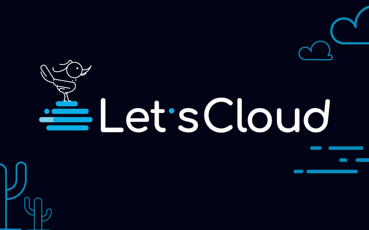 Homepage screenshot of letscloud.io