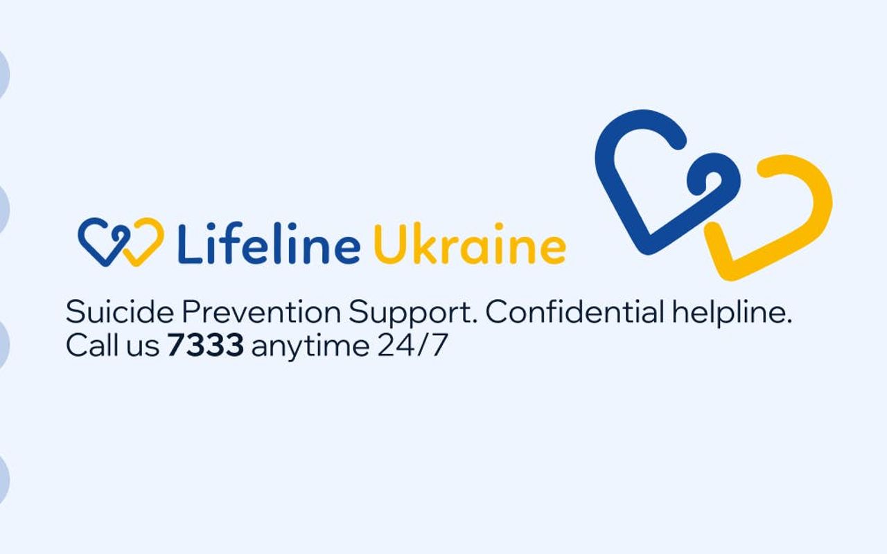 Homepage screenshot of lifelineukraine.com