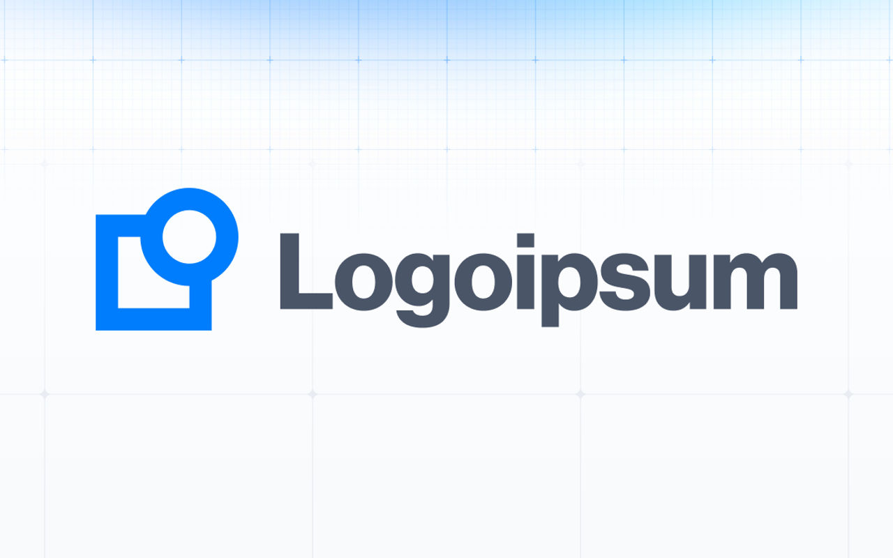 Homepage screenshot of logoipsum.com