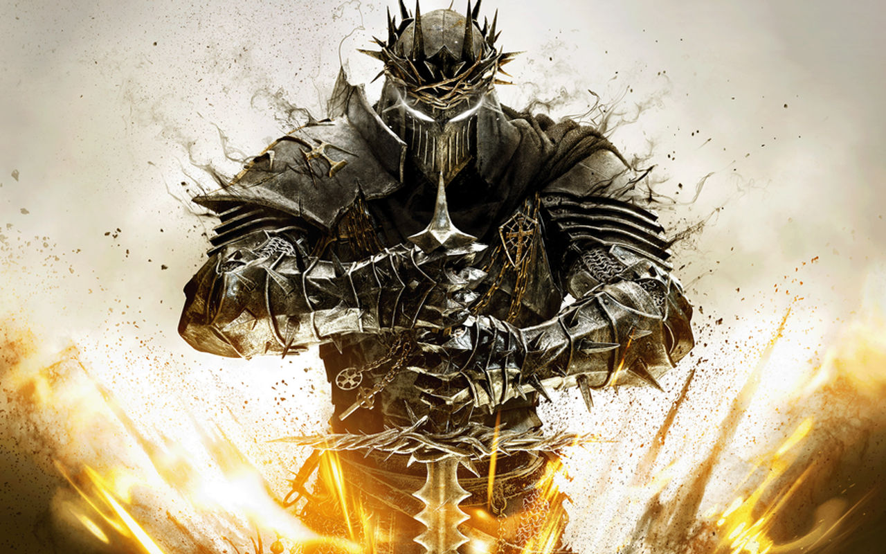 Homepage screenshot of lordsofthefallen.com