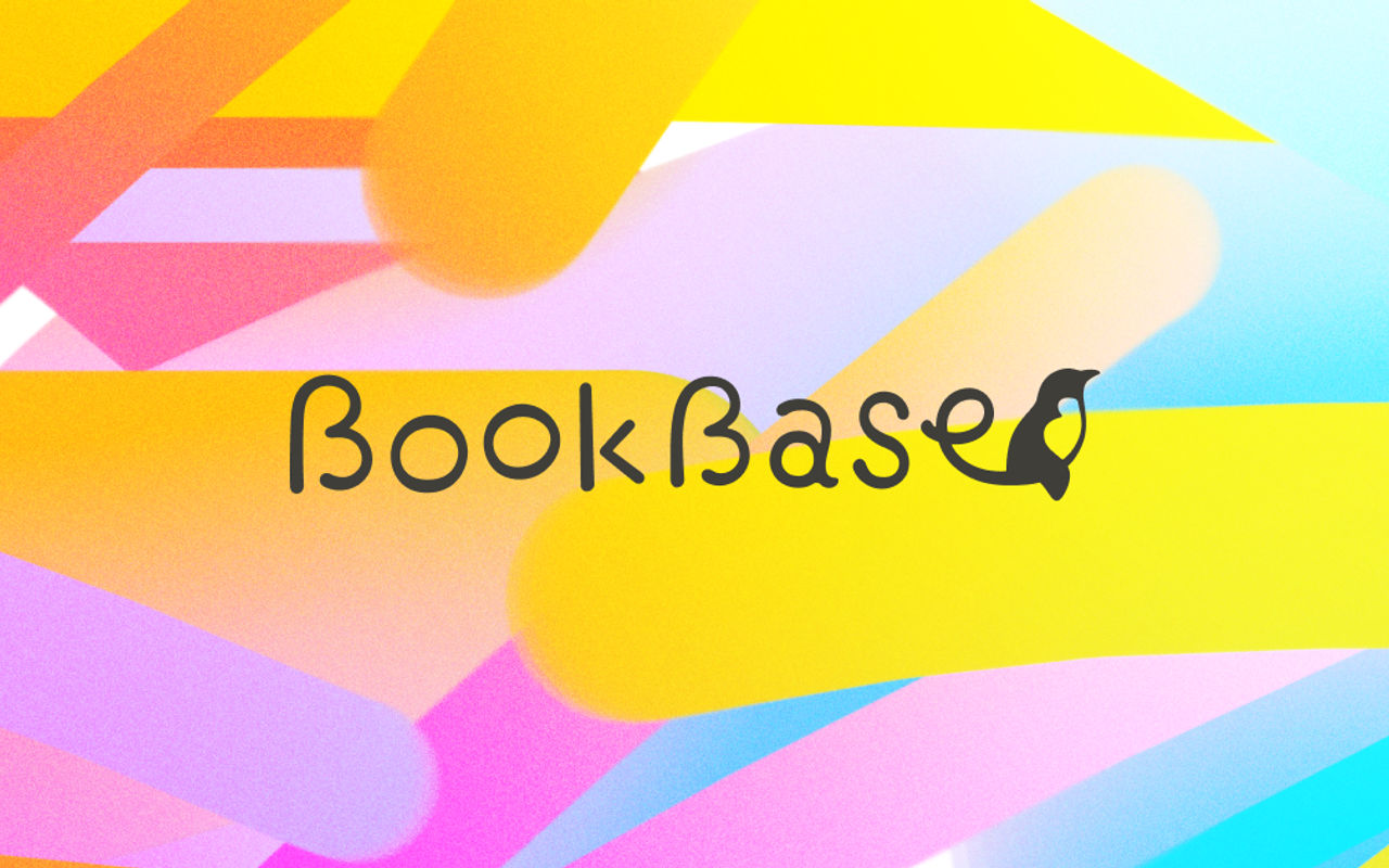 Homepage screenshot of lp.bookbase.jp